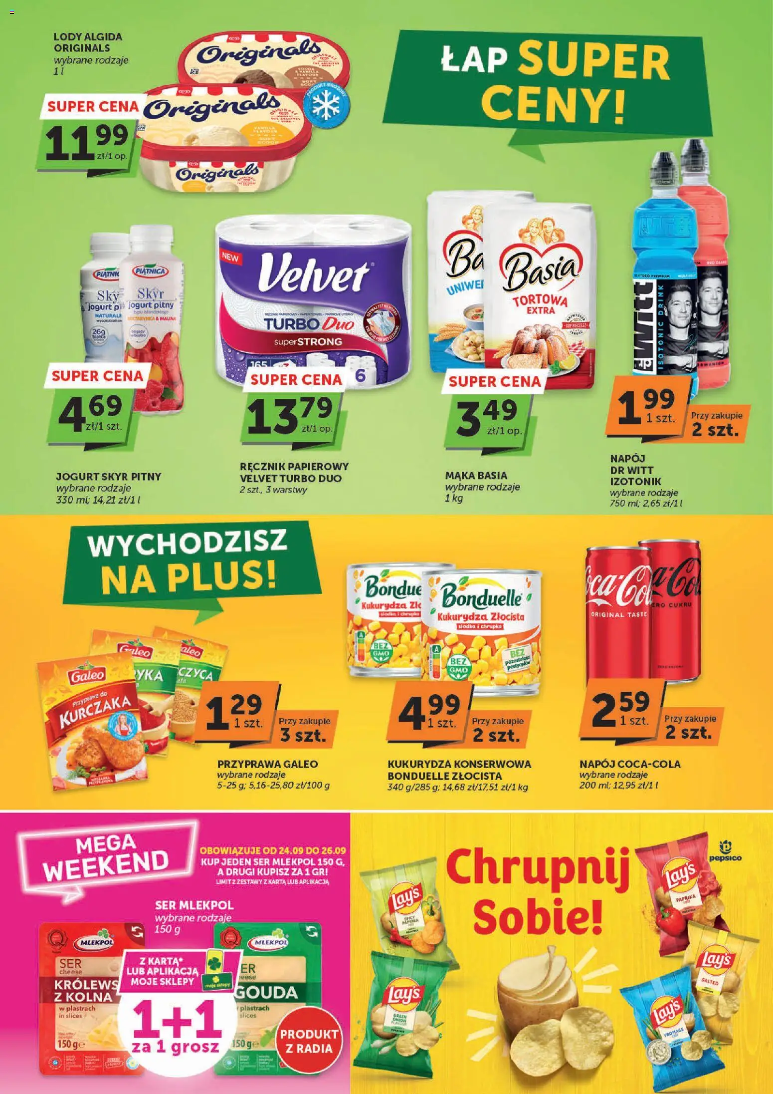 Euro Sklep gazetka - Market od 24.09.2026 | Strona: 2 | Produkty: Jogurt pitny, Skyr pitny, Piątnica, Mąka
