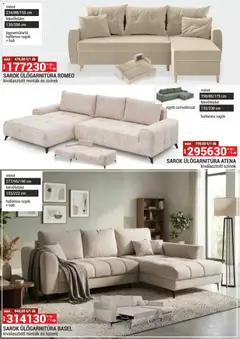 Merkury Market akciós újság - amely érvényes a következő dátumtól: 01.06.2026 | Oldal: 10 | Termékek: Sarok ülőgarnitúra