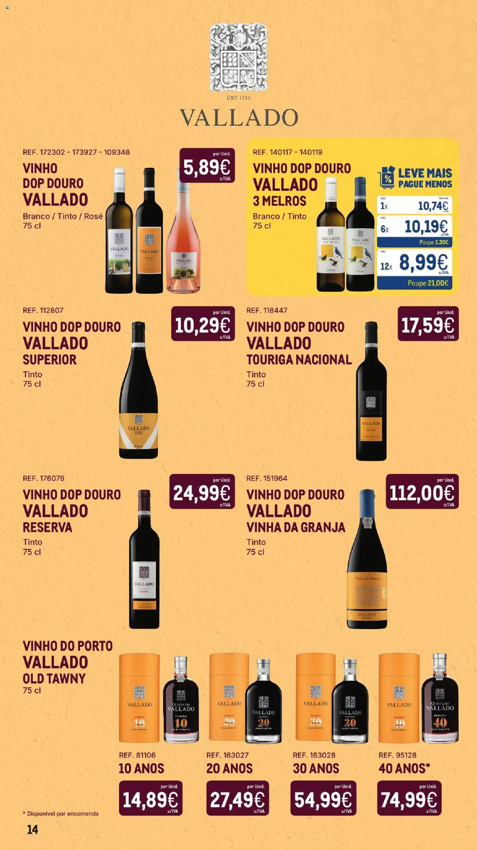 Makro Especial Vinhos │ válido de 24/09/2026 | Página: 14 | Produtos: Vinho do Porto, Vinho