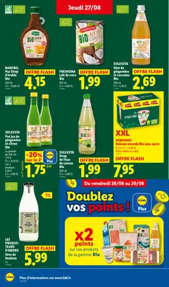 LIDL - Prévisualisation de MARIBEL Pur Sirop d'érable Bio, Pur Sirop d'érable Bio valide à partir de 27/08/2026 | Page: 26