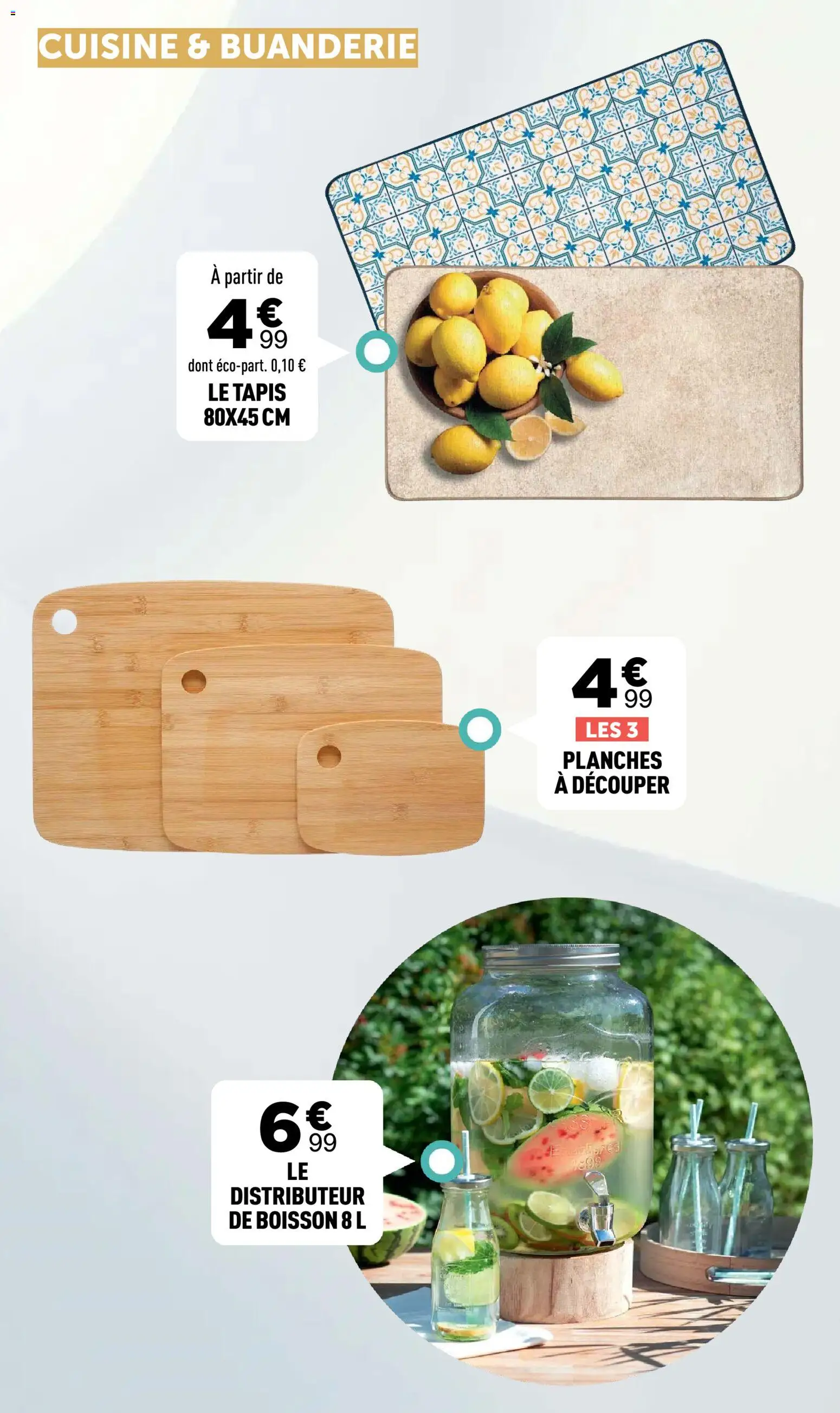 {H1} | Page: 26 | Produits: Boisson, Tapis, Distributeur