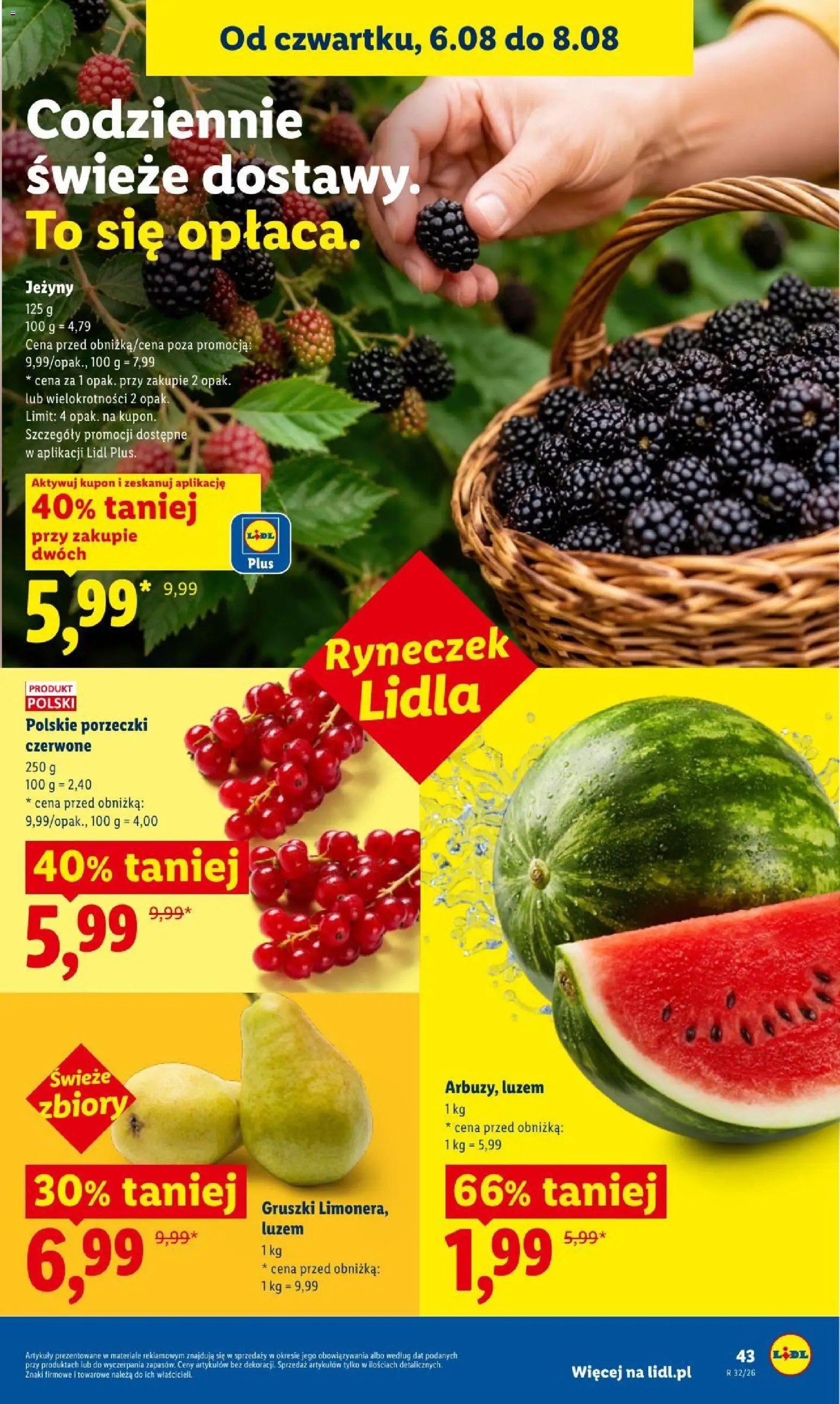 Lidl gazetka od 06.08.2026 | Strona: 43