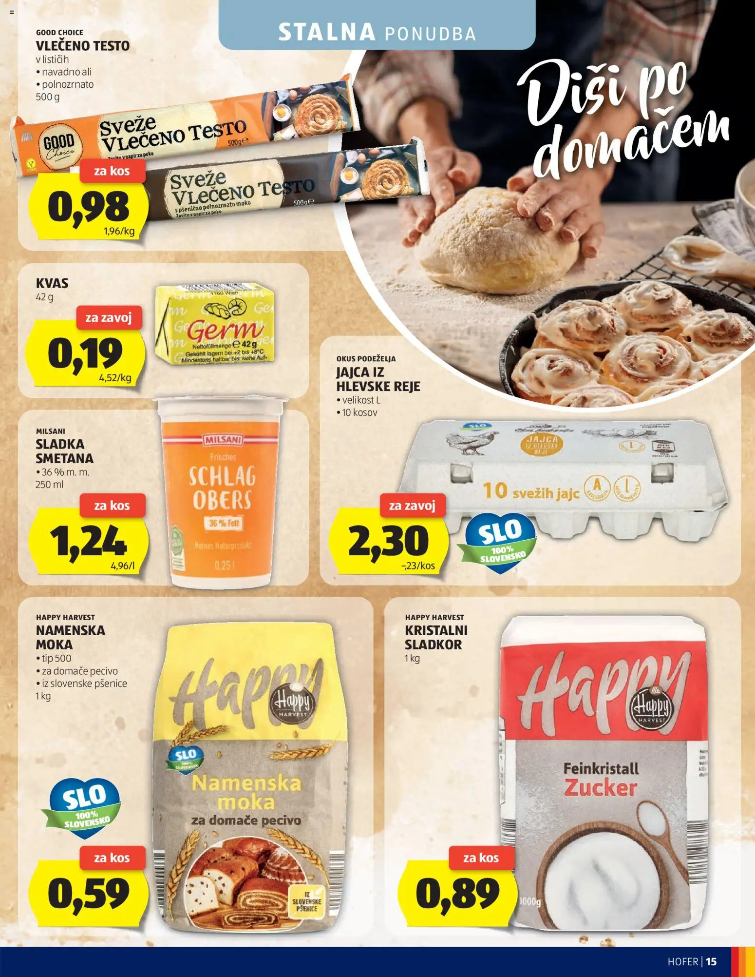 Novi Hofer katalog ponudbe – veljaven od 14.10.2026 | Stran: 15