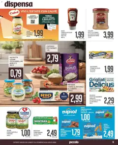 Anteprima del volantino Piccolo volantino valido a partire dal 13/07/2026 | Pagina: 19 | Prodotti: Manzo, Biscotti, Acqua, Fagiolini