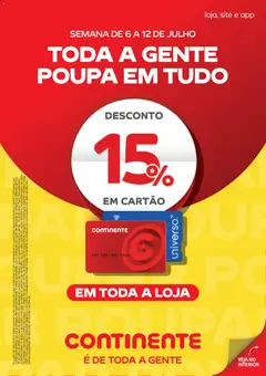Pré-visualização Continente folheto válido de 07/07/2026