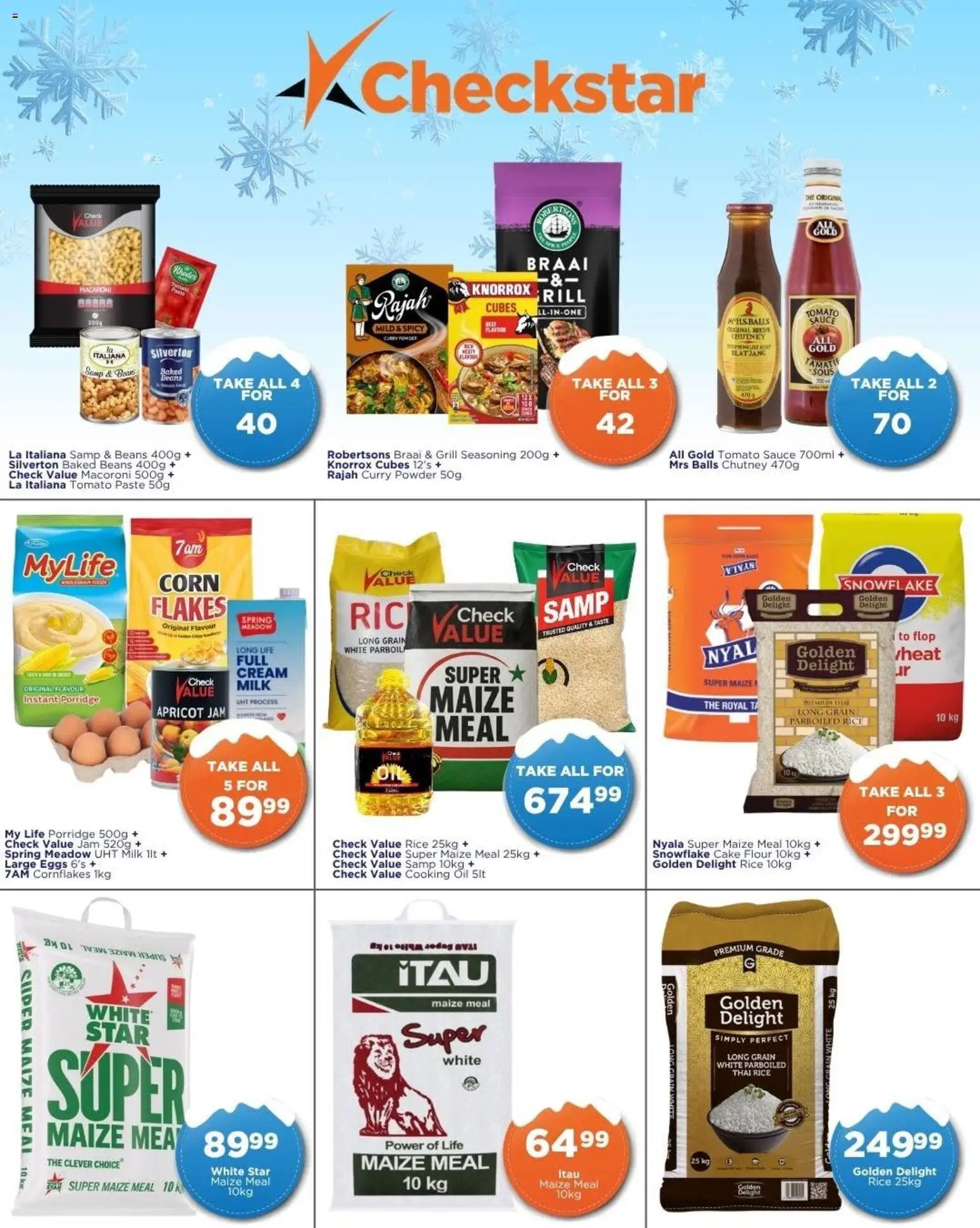 New Check Star catalogue – valid from 10.06.2026 | Page: 3 | Products: Chutney, Tomato sauce, Flakes, Curry powder