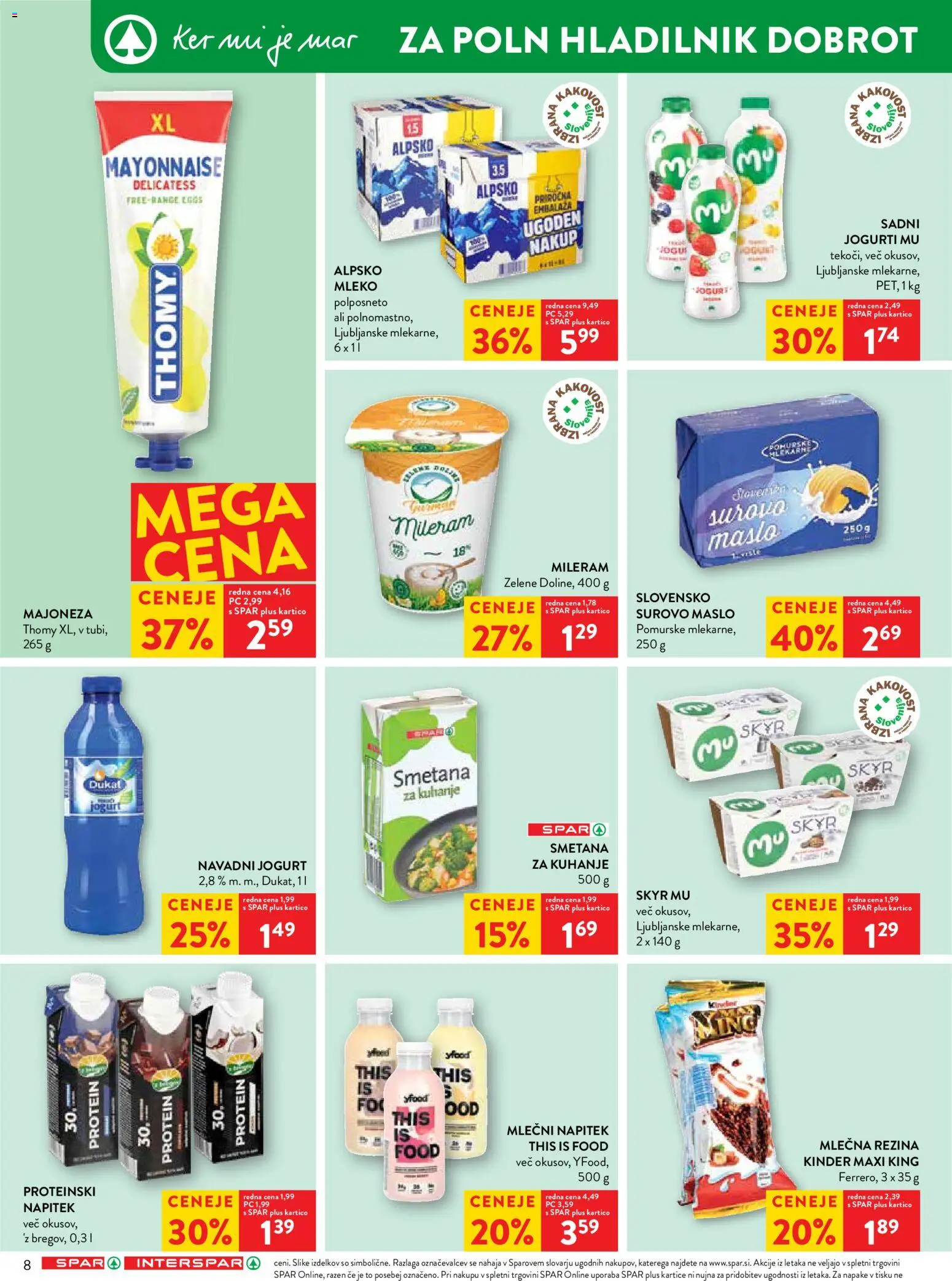 Novi Spar katalog ponudbe – veljaven od 07.10.2026 | Stran: 14