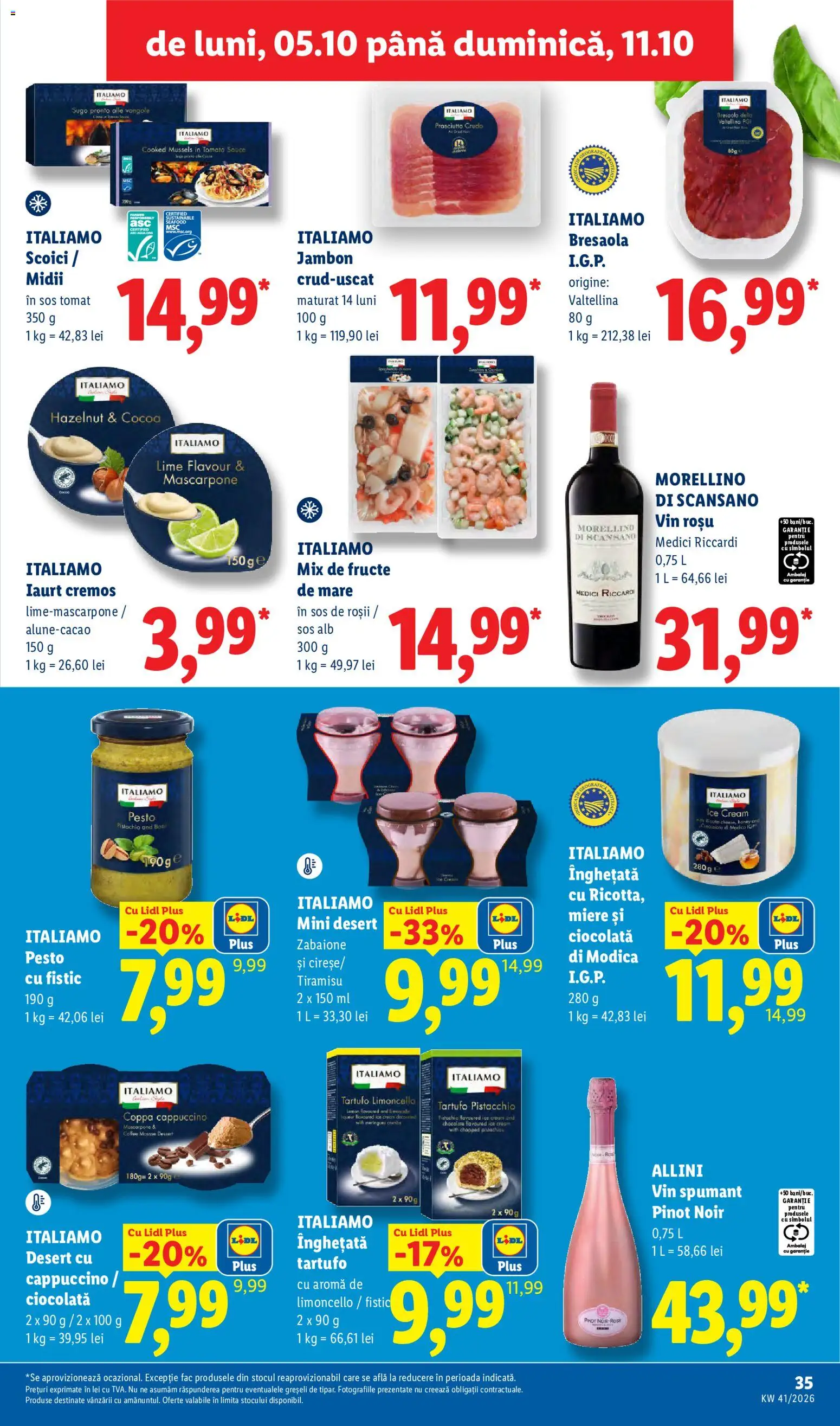 Noul catalog Lidl – valabil de la 05.10.2026 | Pagină: 35