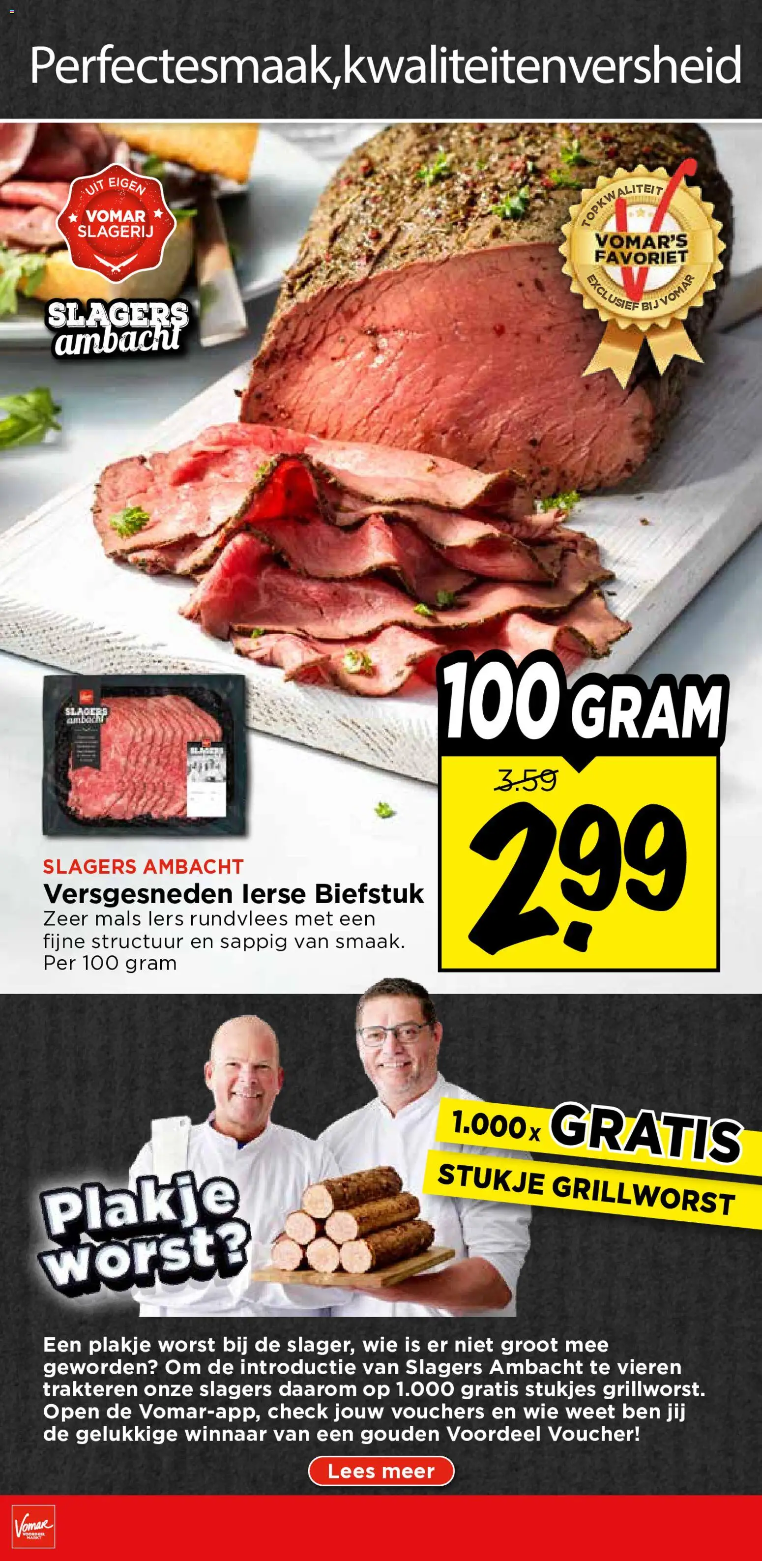 {H1} | Pagina: 19 | Producten: Biefstuk, Worst, Rundvlees
