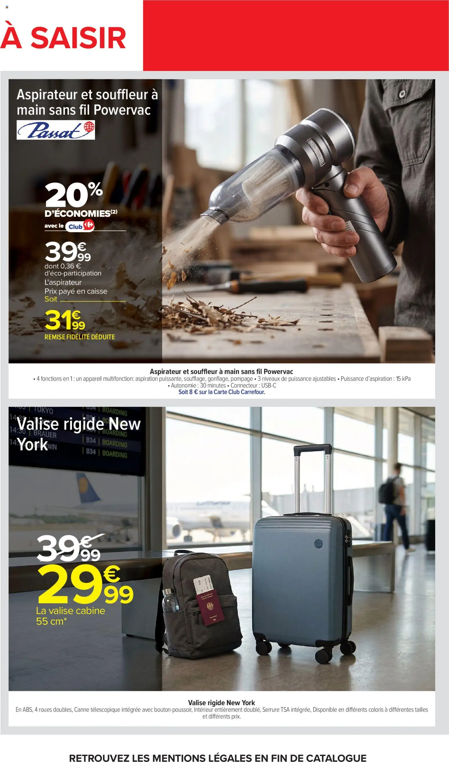 {H1} | Page: 76 | Produits: Aspirateur, Valise cabine, Valise