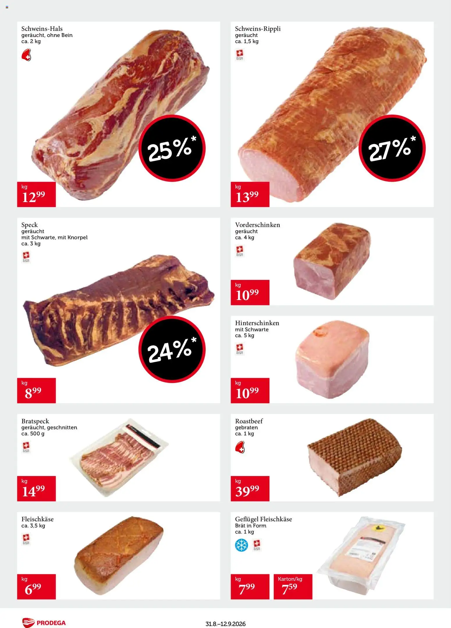 Prodega aktionen Transgourmet Quality – gültig ab 31.08.2026 | Seite: 4 | Produkte: Roastbeef