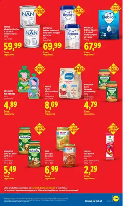 Pogląd oferty "NUTRUCIA Bebilon Advance 2, 3, 4 lub 5 mleko następne po 6 m-cu, 1000 g" - ważna od 21.08.2026 | Strona: 31