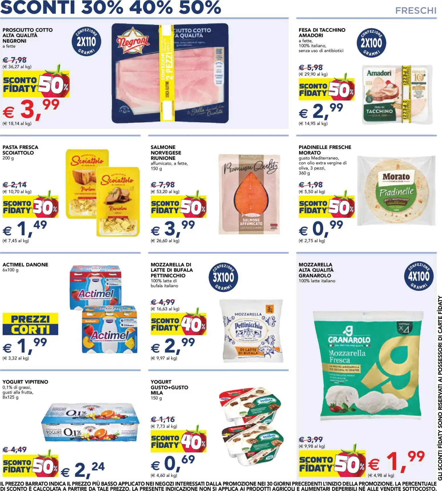 Volantino Esselunga S del 18.06.2026 | Pagina: 4 | Prodotti: Tacchino, Olio, Pasta, Olio extra vergine