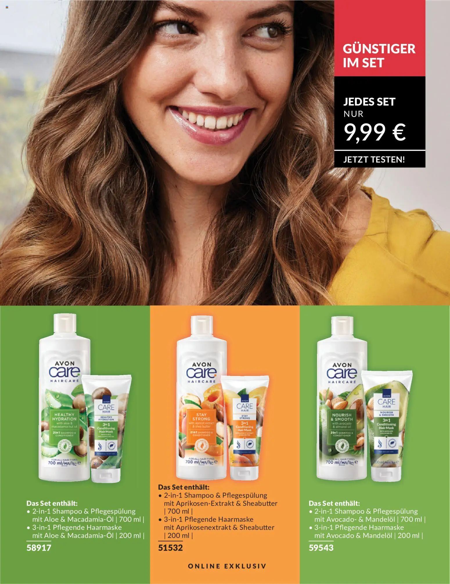 AVON Katalog Mai 2026 – gültig ab 01.05.2026 | Seite: 175 | Produkte: Shampoo, Haarmaske, Avocado