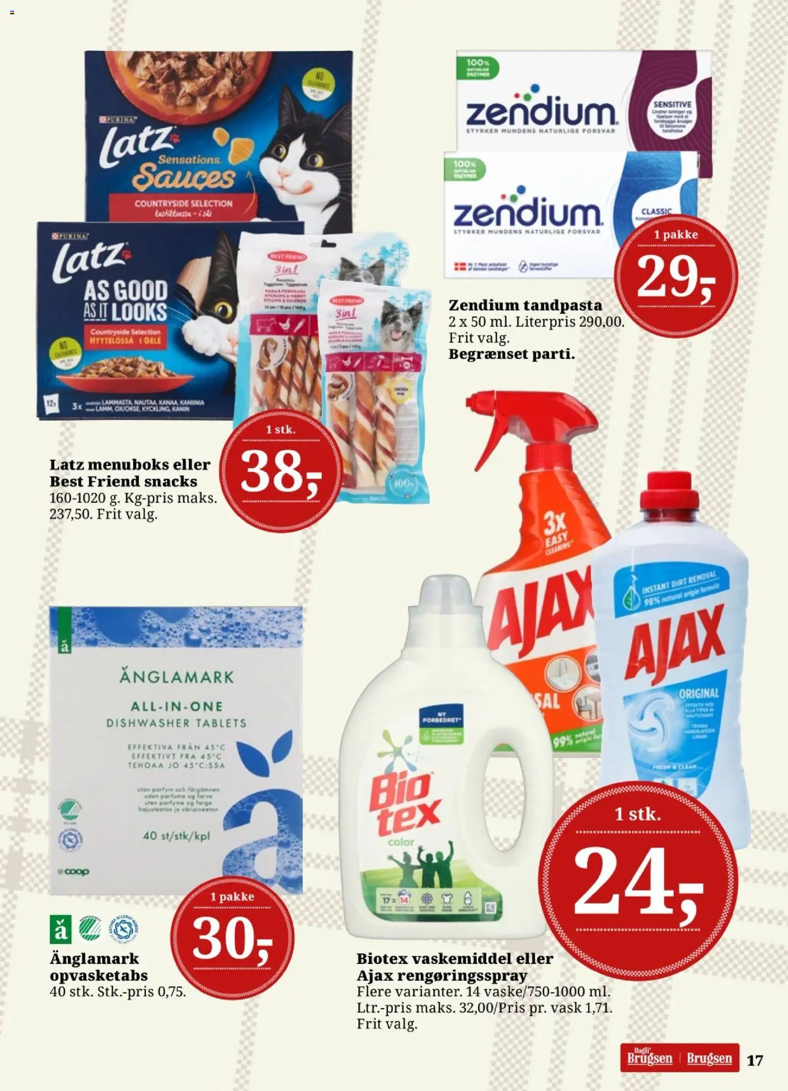 Dagli'Brugsen tilbudsavis – gyldig fra 17/07/2026 | Side: 20 | Produkter: Parfume, Tandpasta, Snacks, Tablets