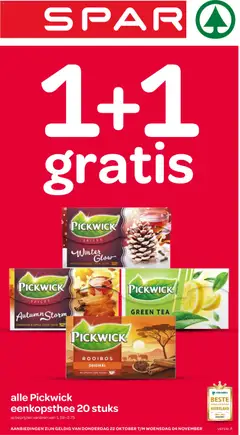 Spar folder - Voorbeeld van een folder van Spar, geldig van 22-10-2026
