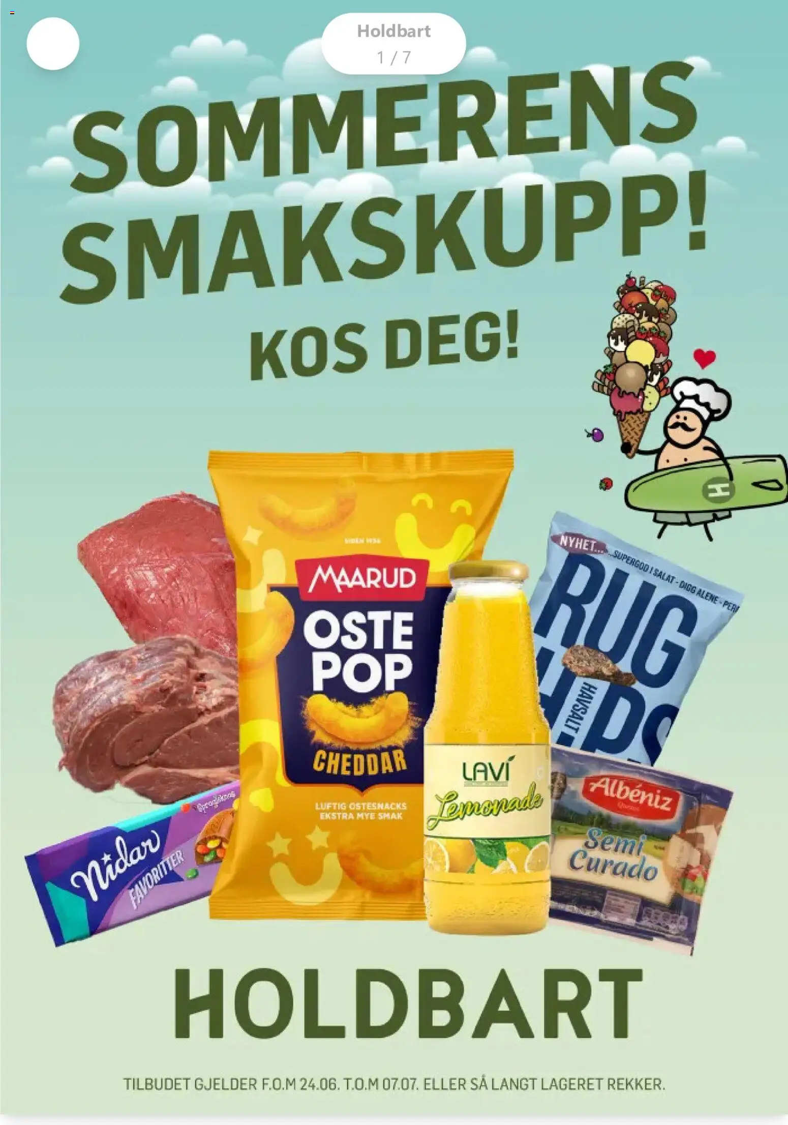 {H1} | Side: 1 | Produkter: Kit stație, Salat, Cheddar