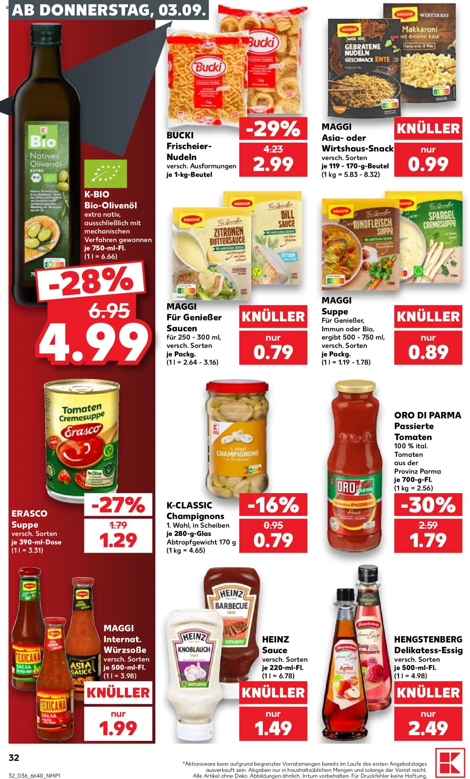 Kaufland Prospekt – gültig ab 03.09.2026 | Seite: 32