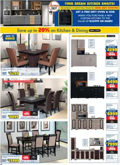 Russells specials catalogue – valid from 18/06/2026 | Page: 8 | Products: Oven, Kitchen unit, Dining room suite, Dinette set