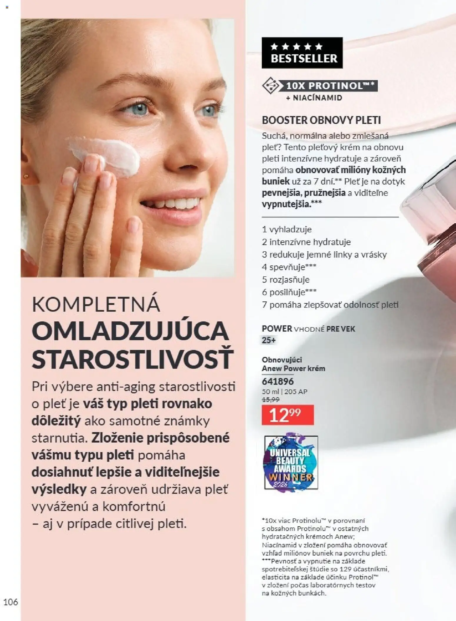Nové Avon akcie – leták je platný od 01.08.2026 | Strana: 106 | Produkty: Krém