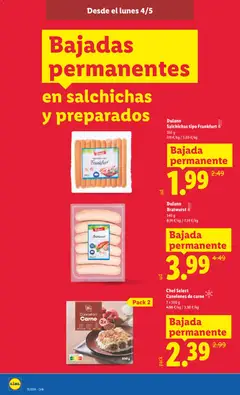 Vista previa Chef Select Canelones de carne, 2 x 300 g Canelones de carne válido desde el 04.05.2026 | Página: 4