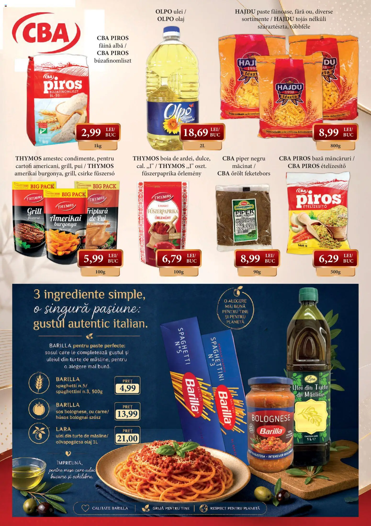 Noul catalog CBA – valabil de la 07.08.2026 | Pagină: 4 | Produse: Grill, Hacıyatmaz Kedi Oyuncağı, Sos, Piper