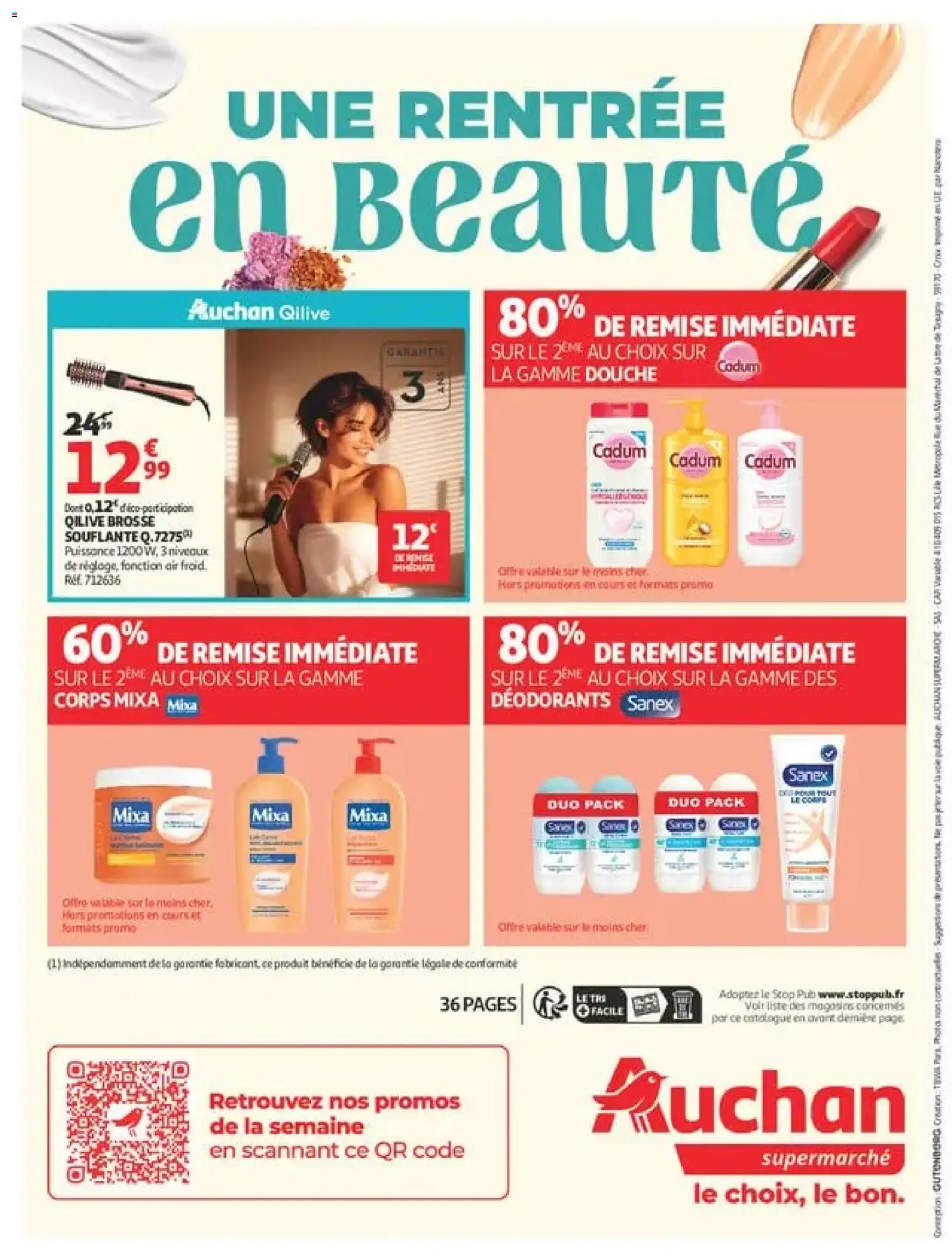 {H1} | Page: 36 | Produits: Body, Brosse, Déodorant, Douche