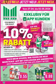 Marktkauf Prospekt 	 ab 27.04.2026 gültig
