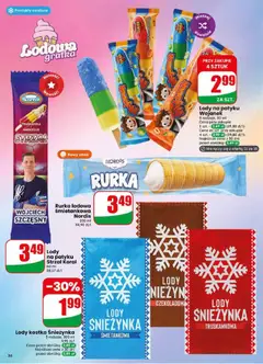 Pogląd oferty "LODY ŚNIEŻYNKA, LODY ŚNIEŻYNKA ŚMIETANKOWA" - ważna od 10.06.2026 | Strona: 36