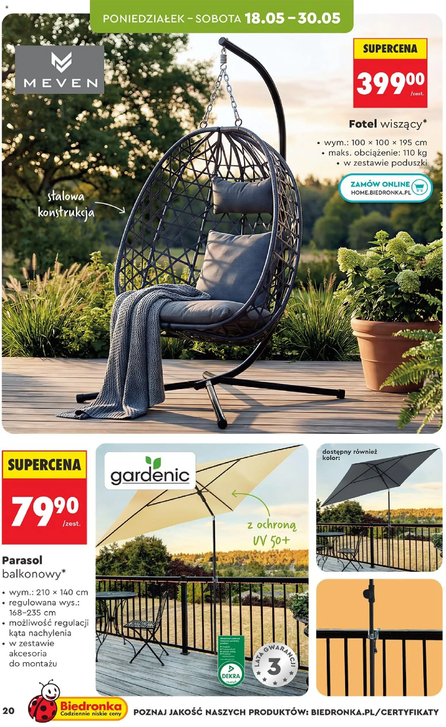 Biedronka Polsko leták - Hity i inspiracje od 16.05.2026 | Strana: 20