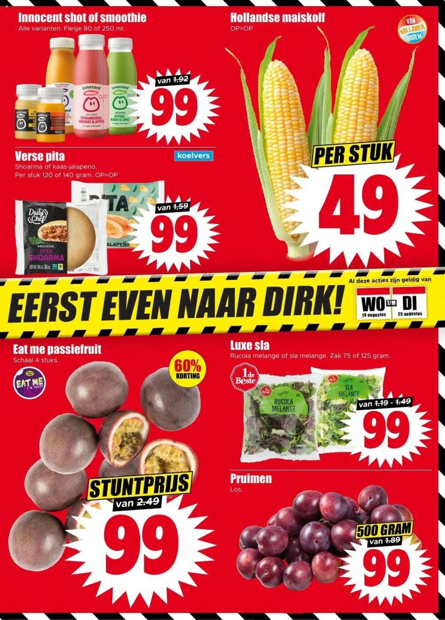 {H1} | Pagina: 9 | Producten: Smoothie, Sla, Rucola, Schaal