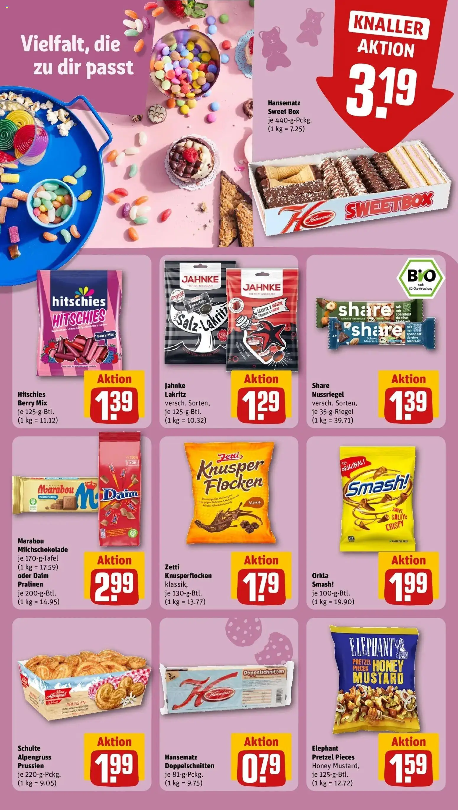 REWE Prospekt ab 17.08.2026 zum Blättern » Angebote | Seite: 18 | Produkte: Box, Salz, Flocken