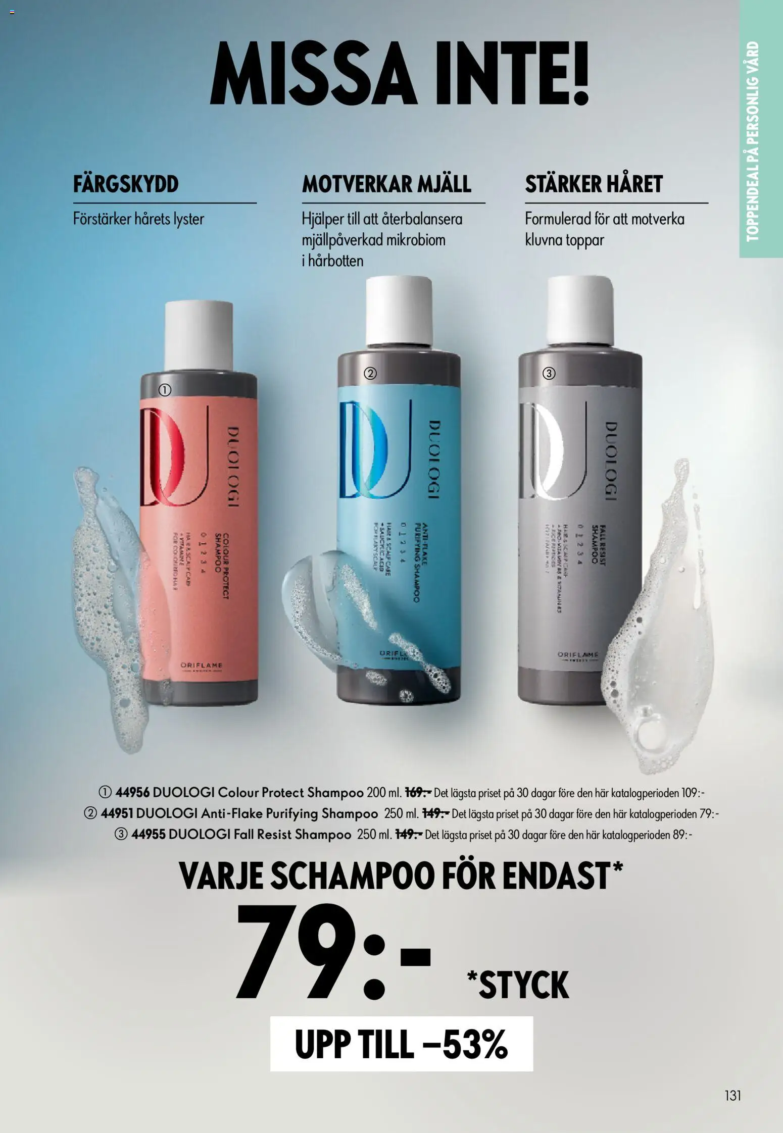 Oriflame reklamblad aktuell från 24/06/2026 | Sida: 131