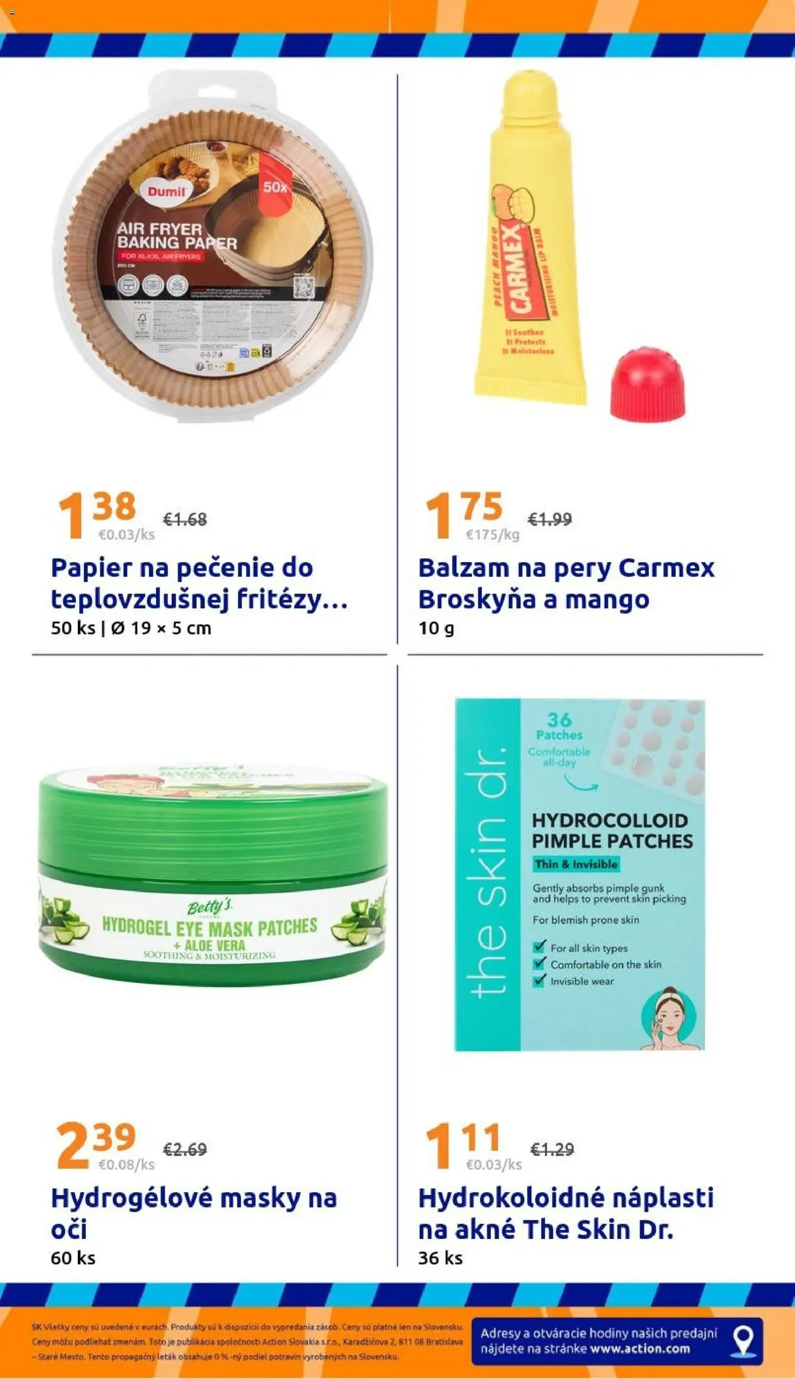 Nové Action akcie – leták je platný od 09.09.2026 | Strana: 33 | Produkty: Hodiny, Masky, Mango, Papier na pečenie