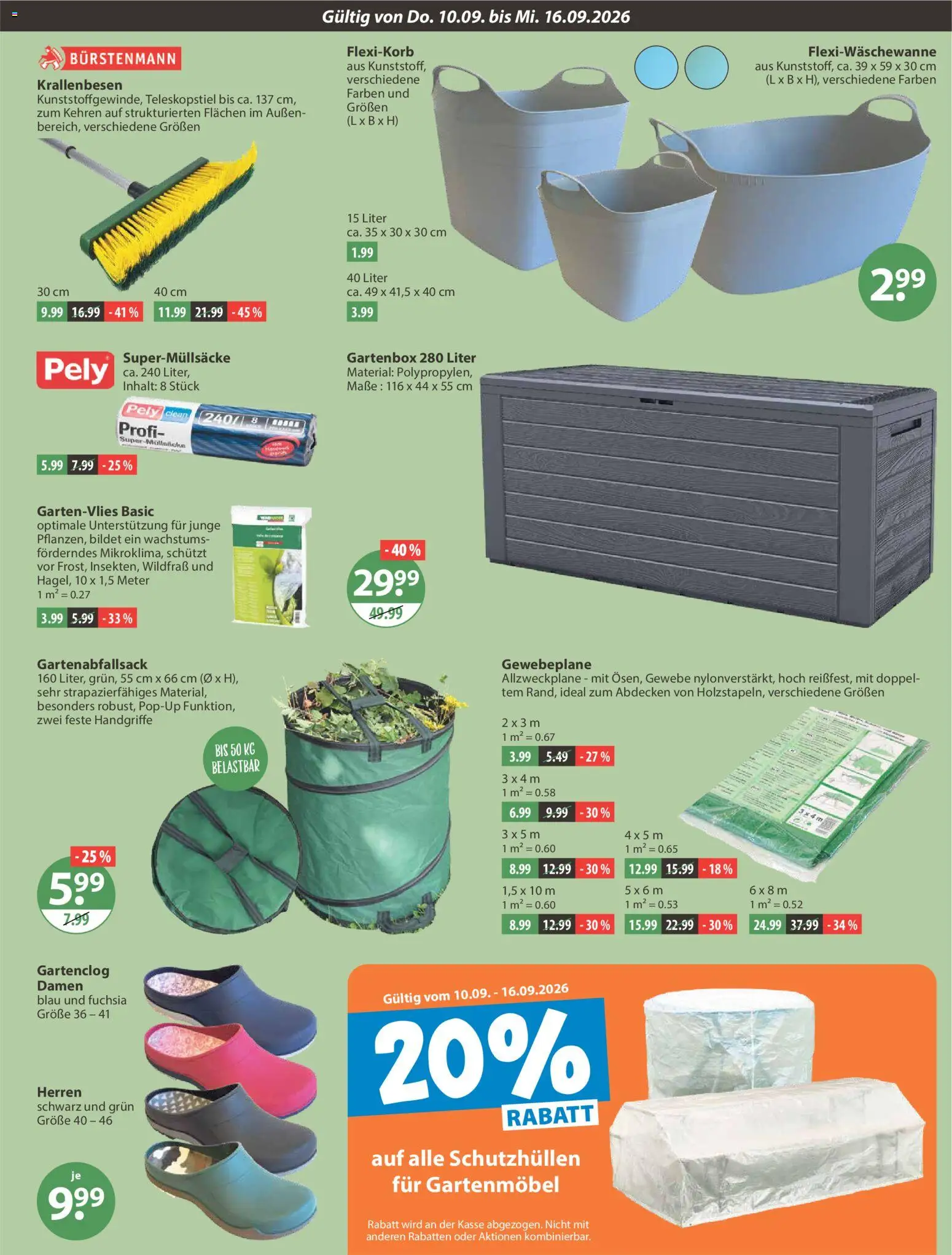 V-Markt Angebote – gültig ab 10.09.2026 | Seite: 17 | Produkte: Gartenmöbel