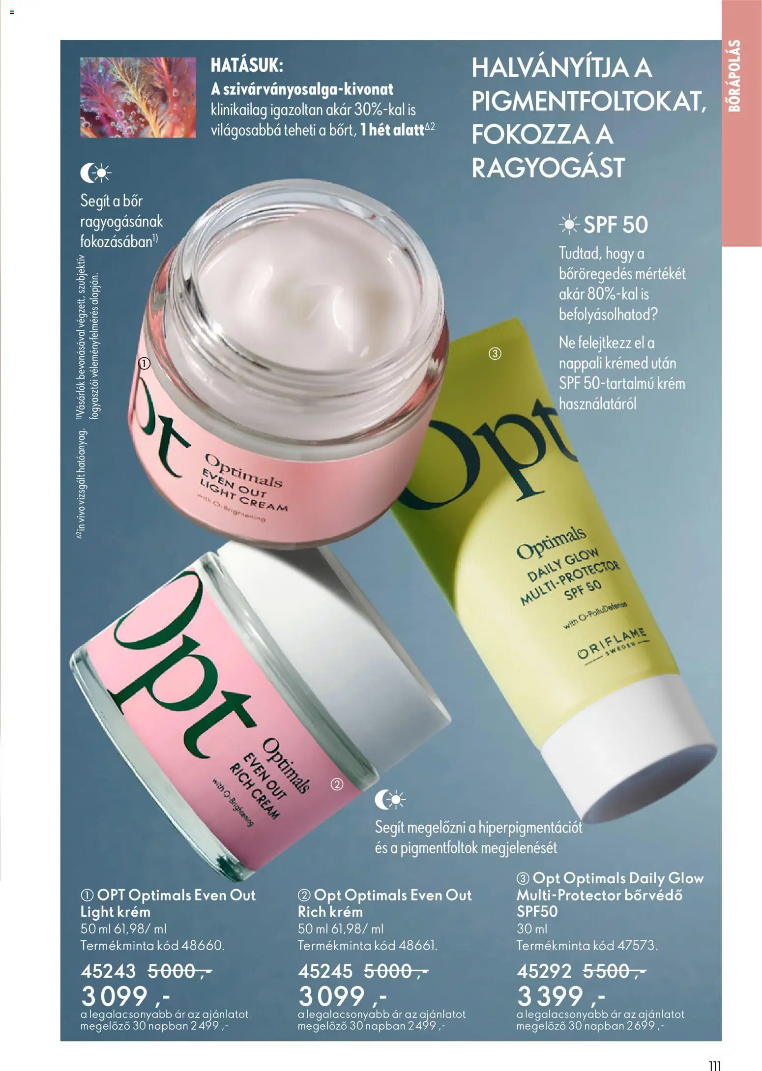 Oriflame akciós ujság - amely érvényes a következő dátumtól: 27.05.2026 | Oldal: 111 | Termékek: Bor