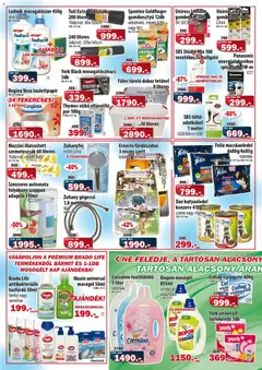 Vianni akciós újság - amely érvényes a következő dátumtól: 2026.09.09. | Oldal: 2 | Termékek: Coccolino, Tároló, Gumikesztyű, Gél