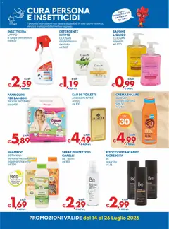 Anteprima del volantino MD Discount volantino valido a partire dal 14/07/2026 | Pagina: 11 | Prodotti: Crema, Sapone, Detergente, Intimo