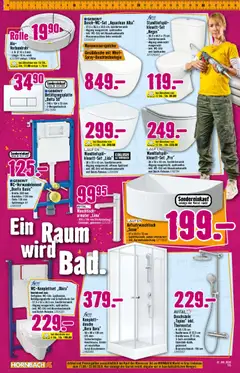 Hornbach Flugblatt ab 11.09.2026 gültig | Seite: 6 | Produkte: Dusche