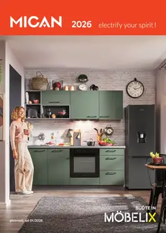 Náhled letáku Möbelix leták - MICAN od 01.01.2026