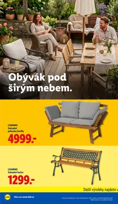 Náhled letáku LIVARNO Zahradní pohovka Sevilla, Garden sofa Sevilla od 05.05.2026 | Strana: 38 | Produkty: Zahradní lavice, Pohovka, Lavice