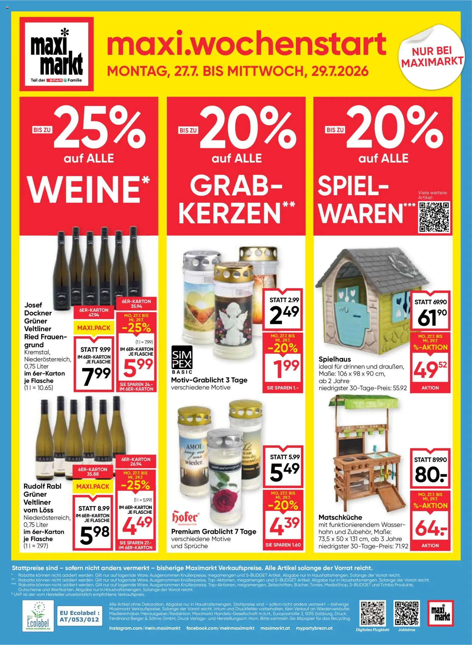 Maximarkt Flugblatt gültig ab 23.07.2026 | Seite: 24