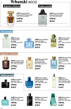 Oriflame katalog Jul 2026 - pregled Oriflame kataloga - važi od 15.07.2026 | Strana: 78 | Proizvode: Parfem, Toaletna voda, Voda