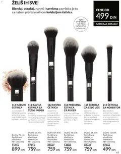 AVON katalog Jul 2026 - pregled AVON kataloga - važi od 01.07.2026 | Strana: 63 | Proizvode: Tečni puder, Korektor, Puder, Vrata