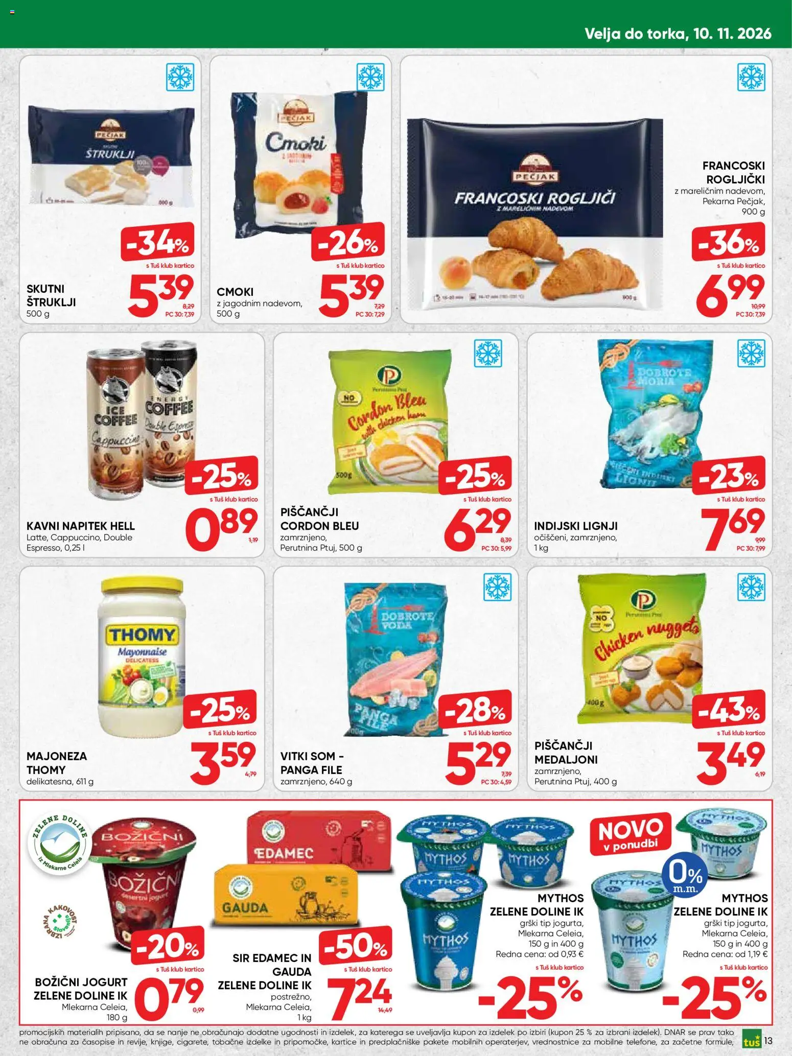 Novi Tuš katalog ponudbe – veljaven od 28.10.2026 | Stran: 13