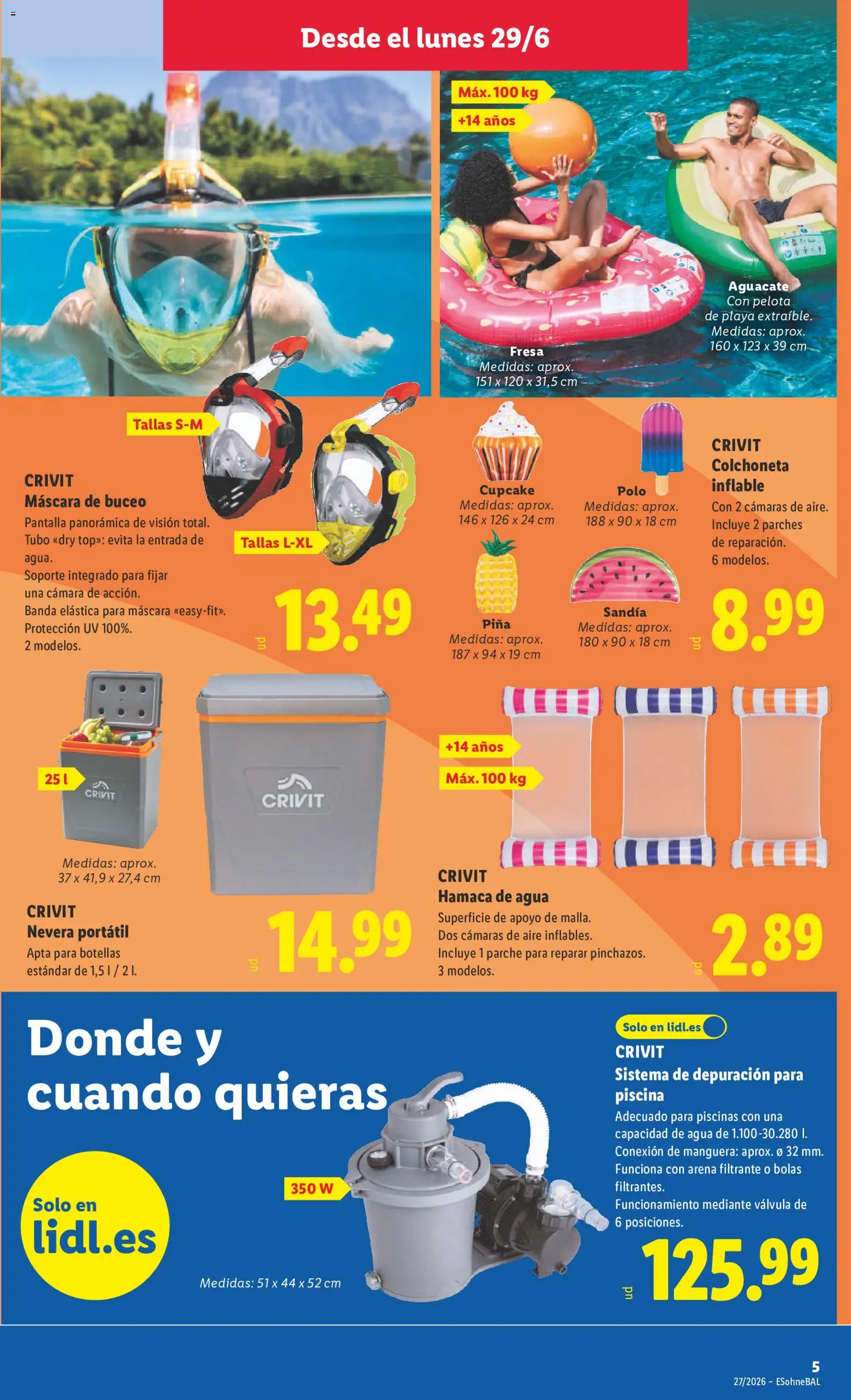 Lidl folleto de bazar │ válido desde el 29/06/2026 | Página: 13