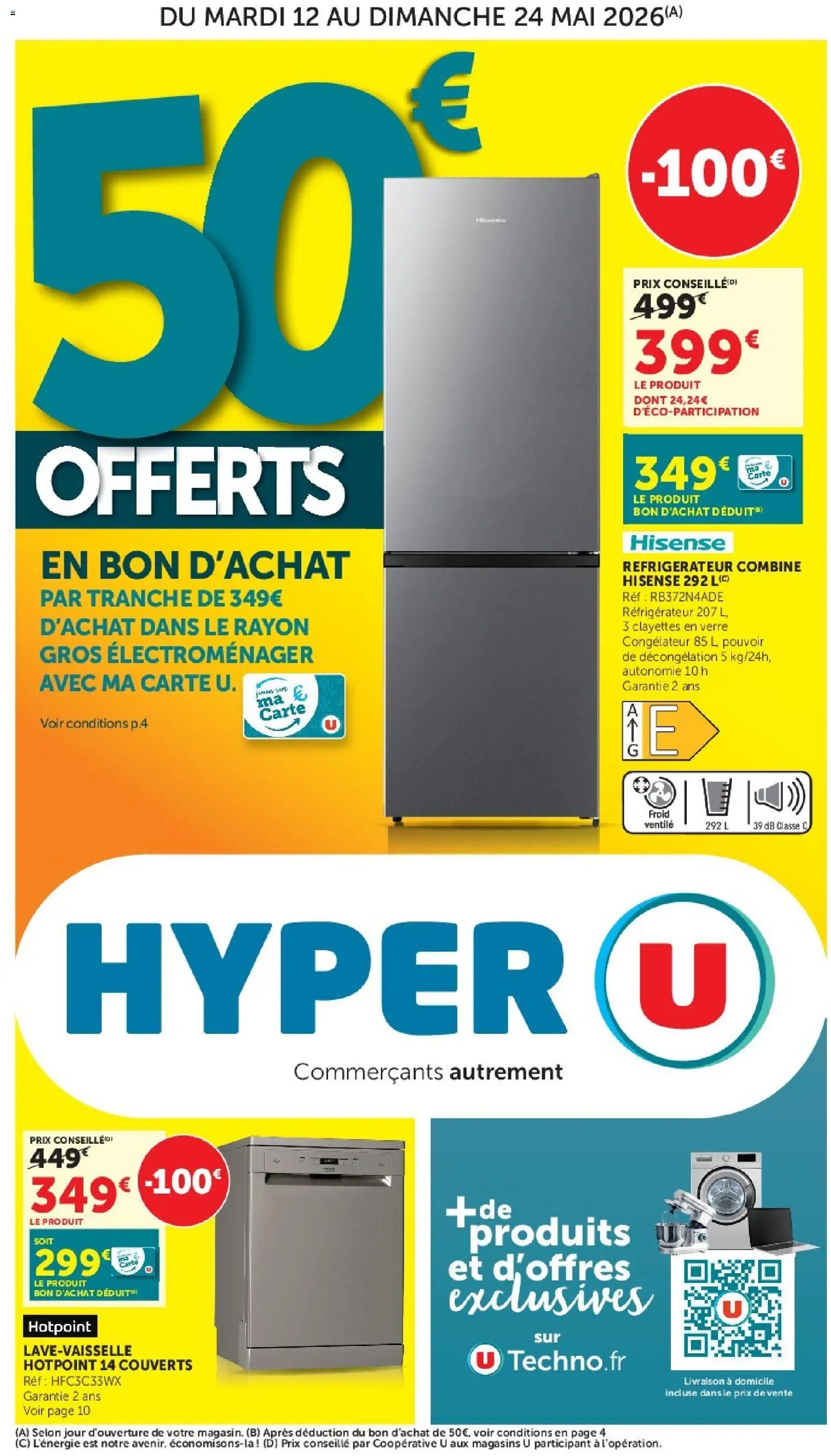 {H1} | Page: 1 | Produits: Réfrigérateur, Congélateur