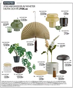 JYSK erbjudanden - Förhandsvisning av reklamblad från butik JYSK aktuell från 27/07/2026 | Sida: 4 | Produkter: Konstväxt, Pepparkvarn, Vas, Nyheter