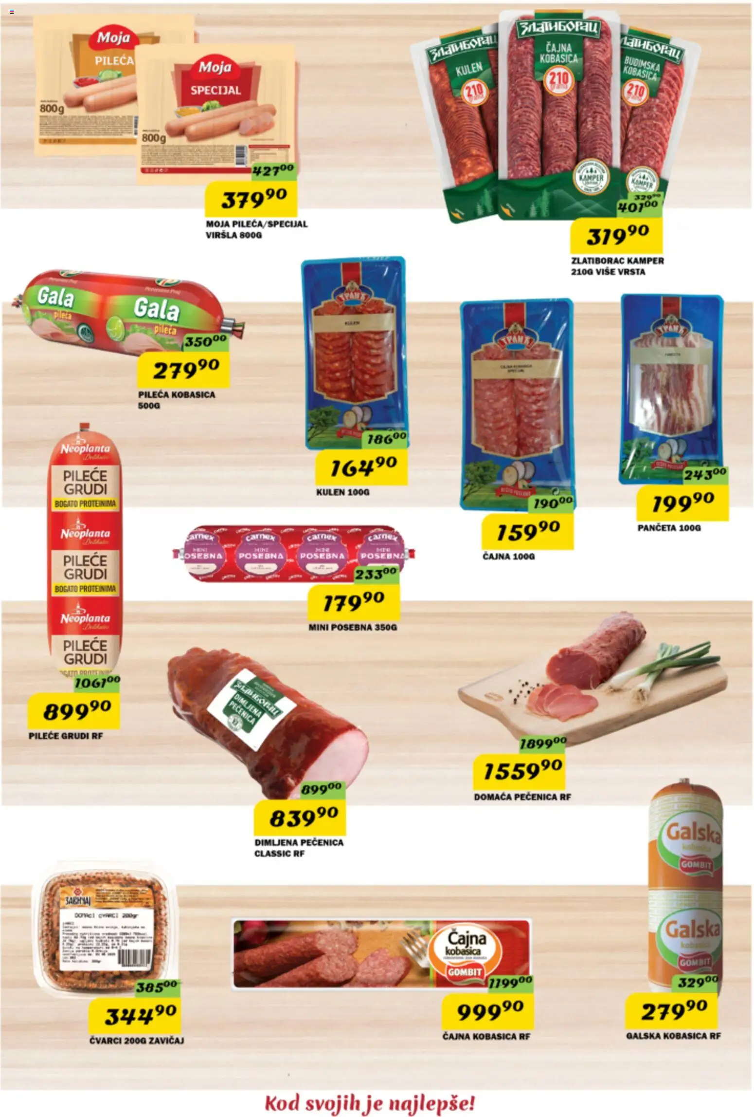 VP Dima katalog - važi od 22.10.2026 | Strana: 5 | Proizvode: Čvarci, Kulen, Kobasica, Pečenica