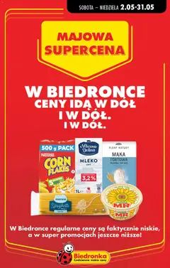 Pogląd oferty "Biedronka gazetka - Majowa supercena" - ważna od 02.05.2026